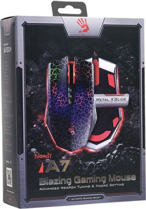 Mysz A4Tech Bloody Gaming A7 Blazing USB Metal XGlide Armor Boot (A4TMYS44504) 5