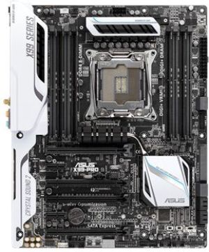 Płyta główna Asus X99-PRO X99, LGA 2011-3, GLAN, SATA3, USB3, RAID, DDR4, SLI, CROSSFIRE (90MB0KQ0-M0EAY0) 2