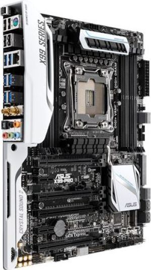 Płyta główna Asus X99-PRO X99, LGA 2011-3, GLAN, SATA3, USB3, RAID, DDR4, SLI, CROSSFIRE (90MB0KQ0-M0EAY0) 5