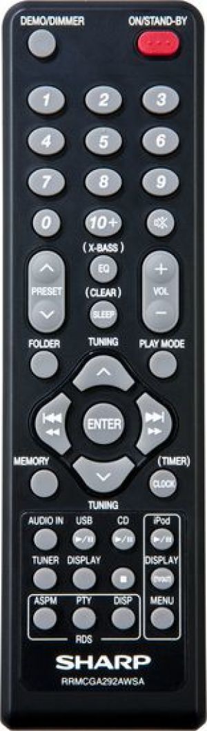 Radioodtwarzacz Sharp GXM10-H 6