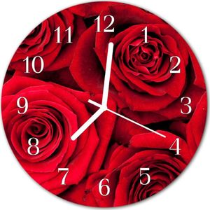 Tulup Zegar ścienny okrągły Różefi30 cm - 23492716 1