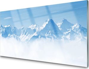Tulup Foto-Obraz na Szkle Góry Mgła Panorama 140x70 cm - 92939050 1