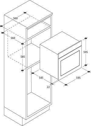 Piekarnik Candy FCL614/6AV 2