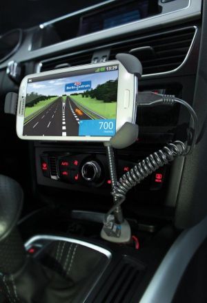 Ładowarka Ansmann Ładowarka samochodowa z uchwytem big 2