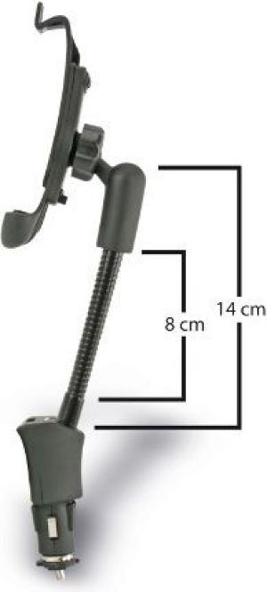 Ładowarka Ansmann Ładowarka samochodowa z uchwytem big 4