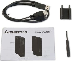 Kieszeń Chieftec USB 3.0 - SATA III HDD/SSD (CEB-7025S) 2