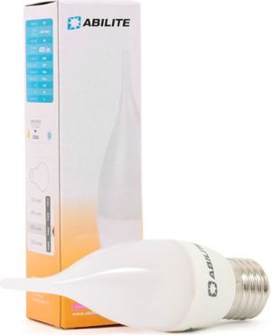 Abilite E27, "Świeczka-Mleczna-Knot" B.ciepły 6W/230V, 400lm, kąt św., 200° (5901583545535) 3