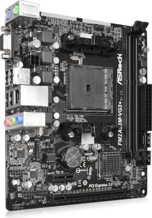 Płyta główna ASRock FM2A58M-VG3+, FM2+, A58, GLAN, SATA2, USB2, RAID, DDR3, CROSSFIRE (M2A58M-VG3+ R2.0) 5