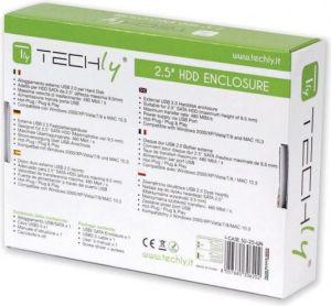 Kieszeń Techly USB 3.0 - 2.5" SATA (306486) 3
