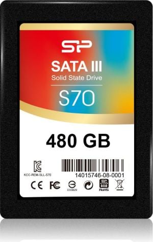 Dysk SSD Silicon Power 480 GB 2.5" SATA III (SP480GBSS3S70S25) 1
