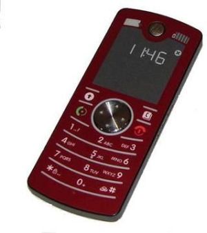 Telefon komórkowy Motorola F3 Czerwona 4