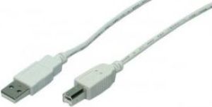 Kabel USB LogiLink USB-A - USB-B 2 m Biały (CU0007) 1