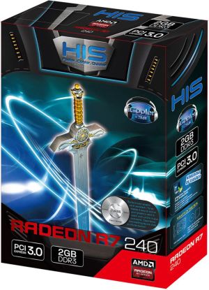 Karta graficzna HIS R7 240 2GB GDDR3 (128 bit) HDMI, DVI, D-Sub (H24F2G) 6