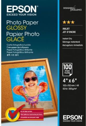 Epson Papier fotograficzny do drukarki A6 (C13S042548) 1