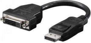 Adapter AV OEM DisplayPort - DVI-D czarny (69873) 1