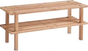 Zeller Zeller, Regał na buty, 2 półki, z drewna bambusowego, 26x70x30cm 1