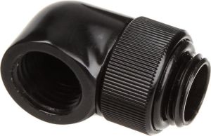EK Water Blocks EK-AF Złączka kątowa 90 stopni G1/4 cala, Czarna (3831109845288) 3