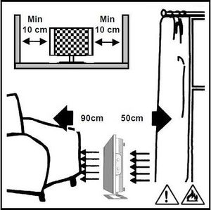 Grzejnik Aurora GRZEJNIK HALOS 15 750/1500W przenośny lub wiszący panel na podczerwień 9