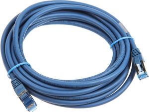 InLine Kabel sieciowy, Cat.6A, S/FTP (PiMf), 500MHz, 5m, Niebieski (76805B) 2