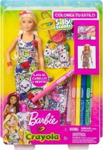 Lalka Barbie Mattel Crayola - Pachnące kolory (GGT44) 4