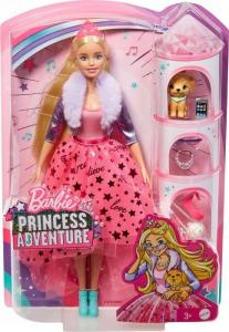Lalka Barbie Mattel Princess Adventure - Księżniczka z pieskiem (GML76) 3