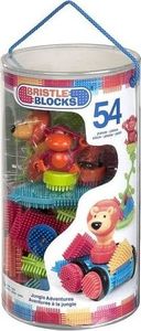 Bristle Blocks Klocki Jeżyki w Tubie Dżungla 54 elementy Bristle Blocks 1