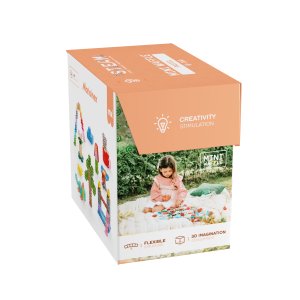 Marioinex Klocki Waffle Mini pastelowe 300el. 2+ Marioinex 4