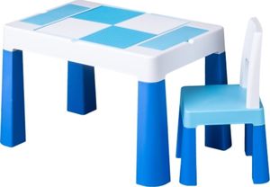 Tega Baby Komplet MultiFun krzesełko + stolik niebieski Tega 1