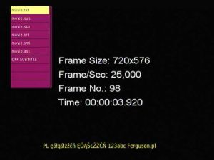 Tuner TV Ferguson T70 DVB-T2 9