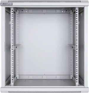 Szafa Linkbasic wisząca rack 19'' 9U 600x450mm szara drzwi przednie szklane (WCB09-645-BAB-C) 2