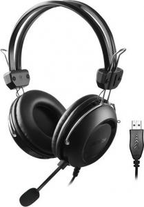 Słuchawki A4Tech HU-35 Czarne (A4TSLU46718) 1