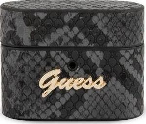 Guess Etui ochronne GUACAPPUSNSMLBK Python Collection do AirPods Pro czarne 1