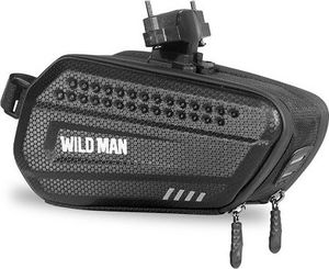 WildMan Etui/sakwa pod siodełko WILDMAN L ES7 uchwyt rowerowy czarna/black 2