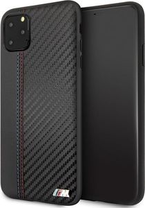 BMW Etui hardcase BMW BMHCN65MCARBK iPhone 11 Pro Max czarny/black PU Carbon uniwersalny 1