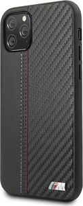 BMW Etui hardcase BMW BMHCN58MCARBK iPhone 11 Pro czarny/black PU Carbon uniwersalny 2