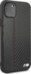 BMW Etui hardcase BMW BMHCN58MCARBK iPhone 11 Pro czarny/black PU Carbon uniwersalny 5