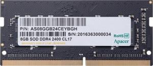 Pamięć do laptopa Apacer SODIMM, DDR4, 16 GB, 2666 MHz, CL19 (AS16GGB26CQYBGH) 1