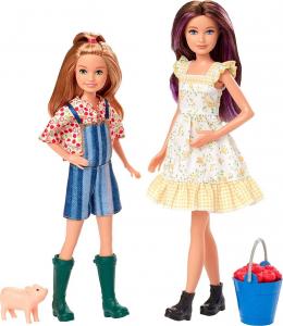 Lalka Barbie Mattel Sweet Orchard Farm - Skipper i Stacie (GHT16) 1