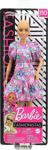 Lalka Barbie Mattel Fashionistas Modna przyjaciółka - Modna lalka w kwiecistej sukience (GHW64) 6