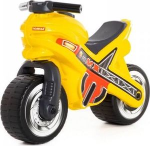 Wader Jeździk motor żółty 1
