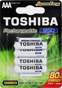 Toshiba Akumulator AAA / R03 950mAh 4 szt. 1