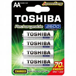 Toshiba Akumulator AA / R6 2600mAh 4 szt. 1