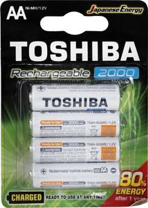 Toshiba Akumulator AA / R6 2000mAh 4 szt. 1