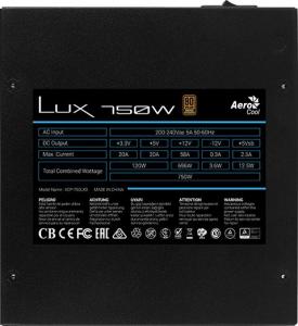 Zasilacz Aerocool LUX 750W (AEROLUX-750-80BRONZE) 6