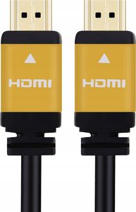 Kabel Pawonik HDMI - HDMI 0.5m żółty (60 PH-49-0015-0.5) 1