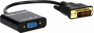 Adapter AV Pawonik DVI-D - D-Sub (VGA) czarny 2