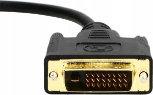 Adapter AV Pawonik DVI-D - D-Sub (VGA) czarny 4