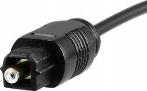 Adapter AV Pawonik Toslink - RCA (Cinch) x2 czarny 4