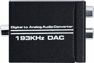 Adapter AV Pawonik Toslink - RCA (Cinch) x2 czarny 5