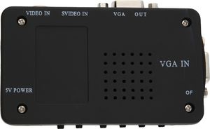 Adapter AV Pawonik Composite Video - S-Video - D-Sub (VGA) czarny (114 JL-C7011) 5